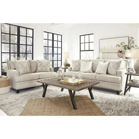 Ashley Claredon Sofa Set in Linen Signature Design by Ashley