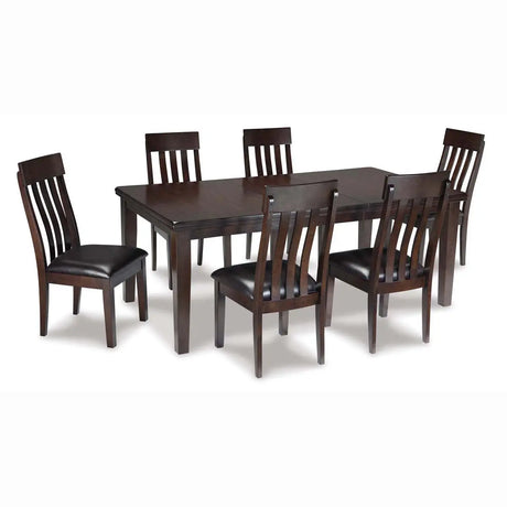 Ashley Haddigan 7Pc Dining Set in Brown Signature Design by Ashley