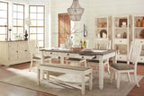 Ashley Bolanburg 6Pc Dining Set in Two-Tone Finish - Complete Home Furnish