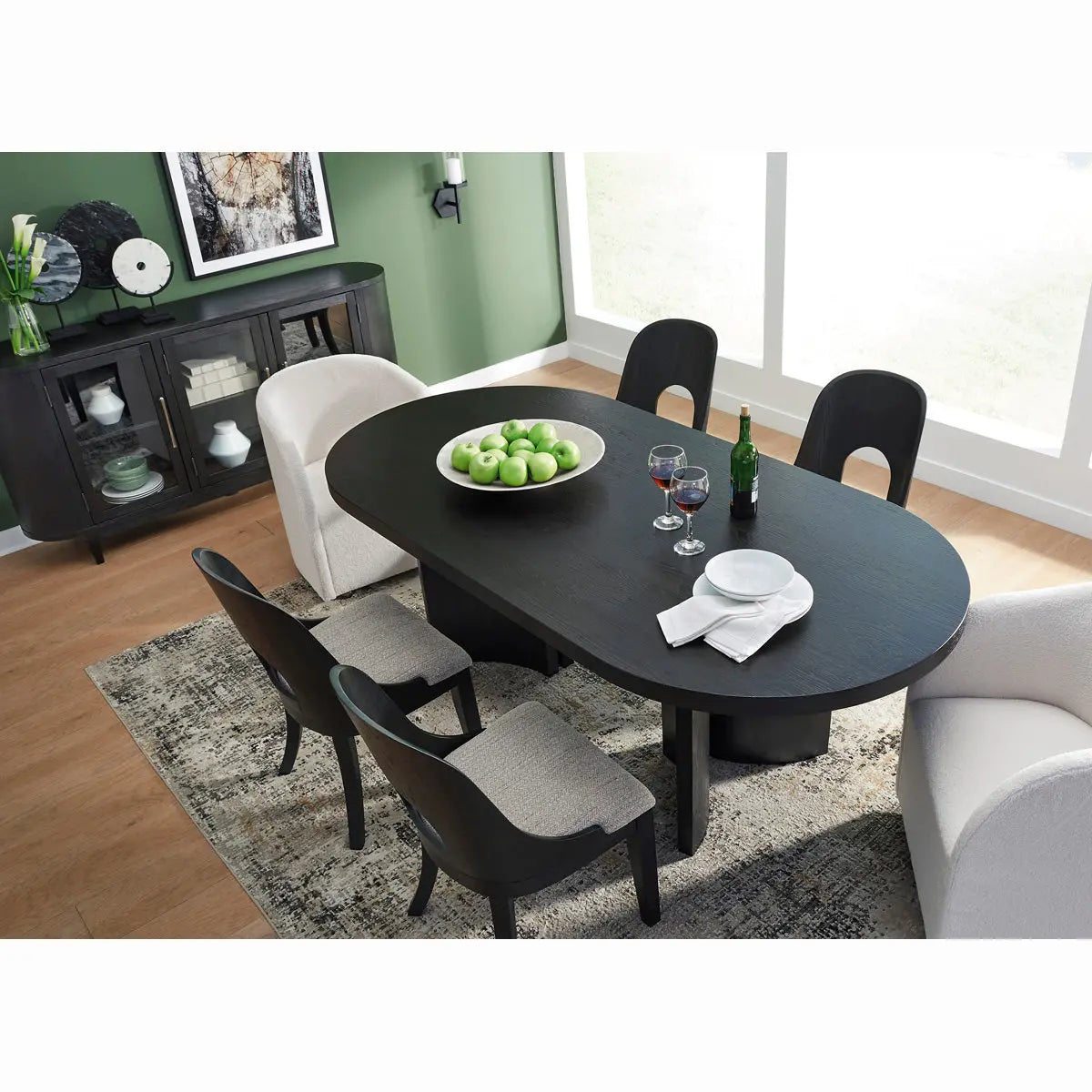 Ashley Rowanbeck Dining Set B821 Signature Design by Ashley