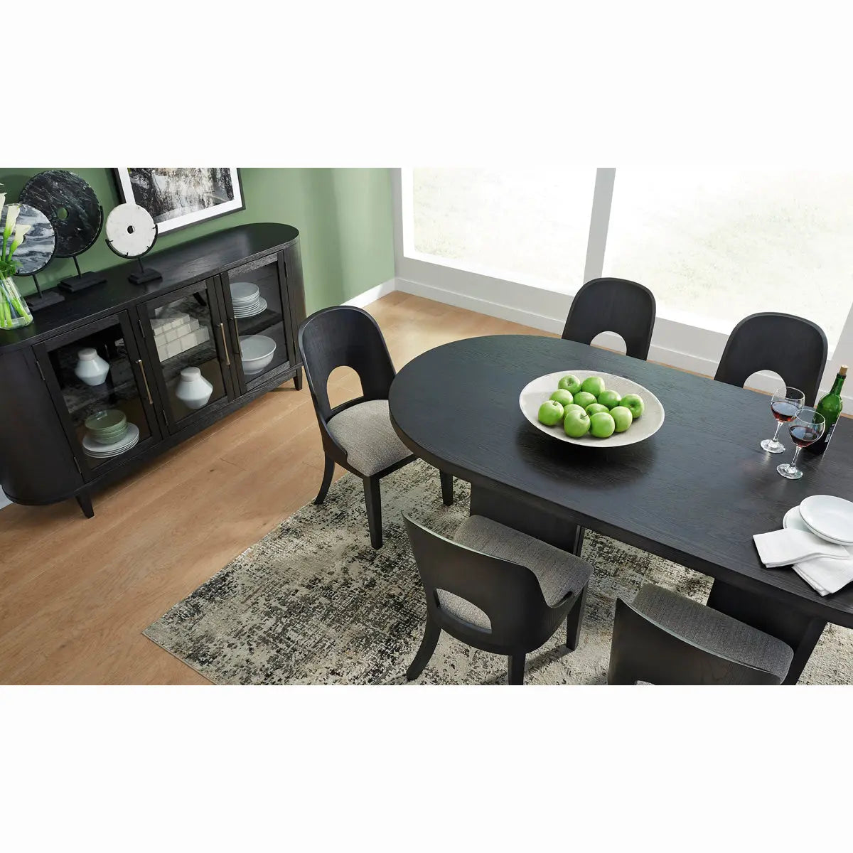 Ashley Rowanbeck Dining Set B821 Signature Design by Ashley