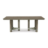 Ashley Chrestner Dining Set in Grey Brown Signature Design by Ashley