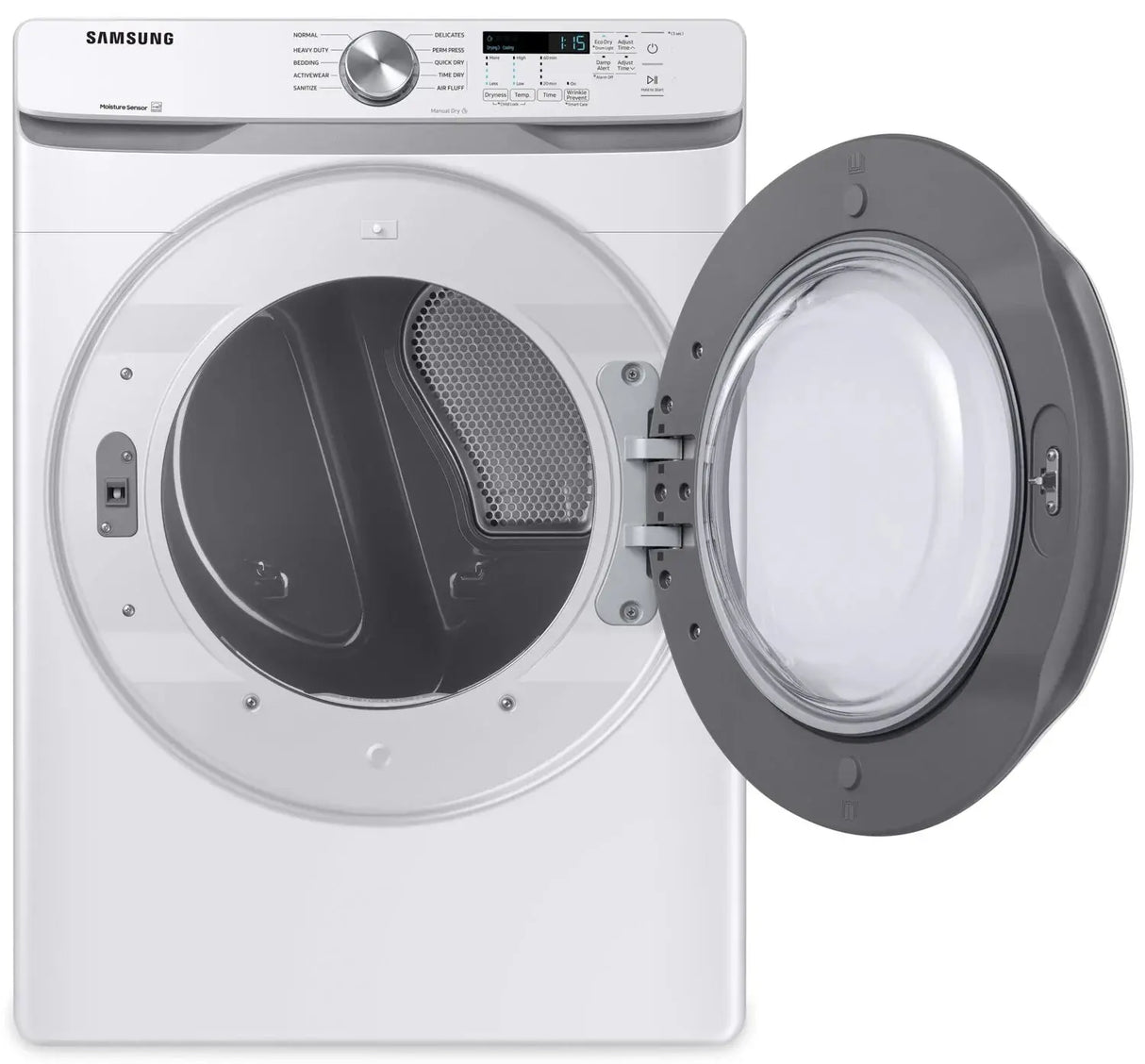 Samsung 27 inch 7.5 cu. ft. Electric Dryer in White DVE45T6005W Samsung