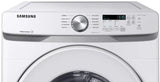 Samsung 27 inch 7.5 cu. ft. Electric Dryer in White DVE45T6005W Samsung