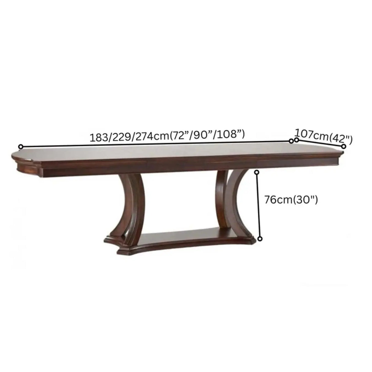 Delavan Dining Table 5251 M.A.Z