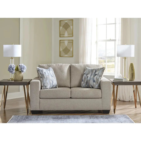 Ashley Deltona Sofa Set in Parchment Complete Home Furnish