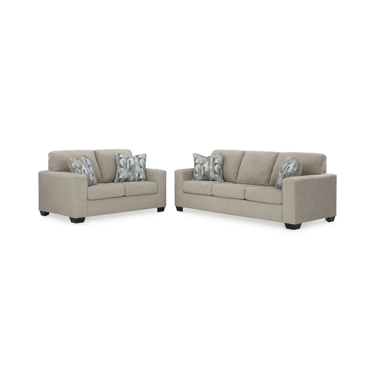 Ashley Deltona Sofa Set in Parchment Complete Home Furnish