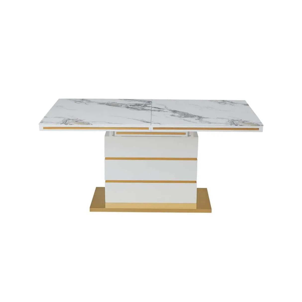 T200 Marble Look Dining Table B2M