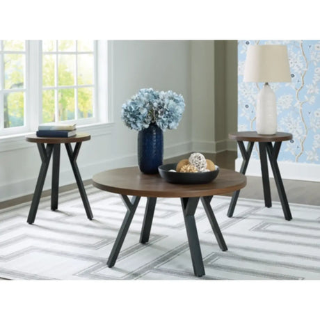 Ashley Elbrynn Occasional Table Set Signature Design by Ashley