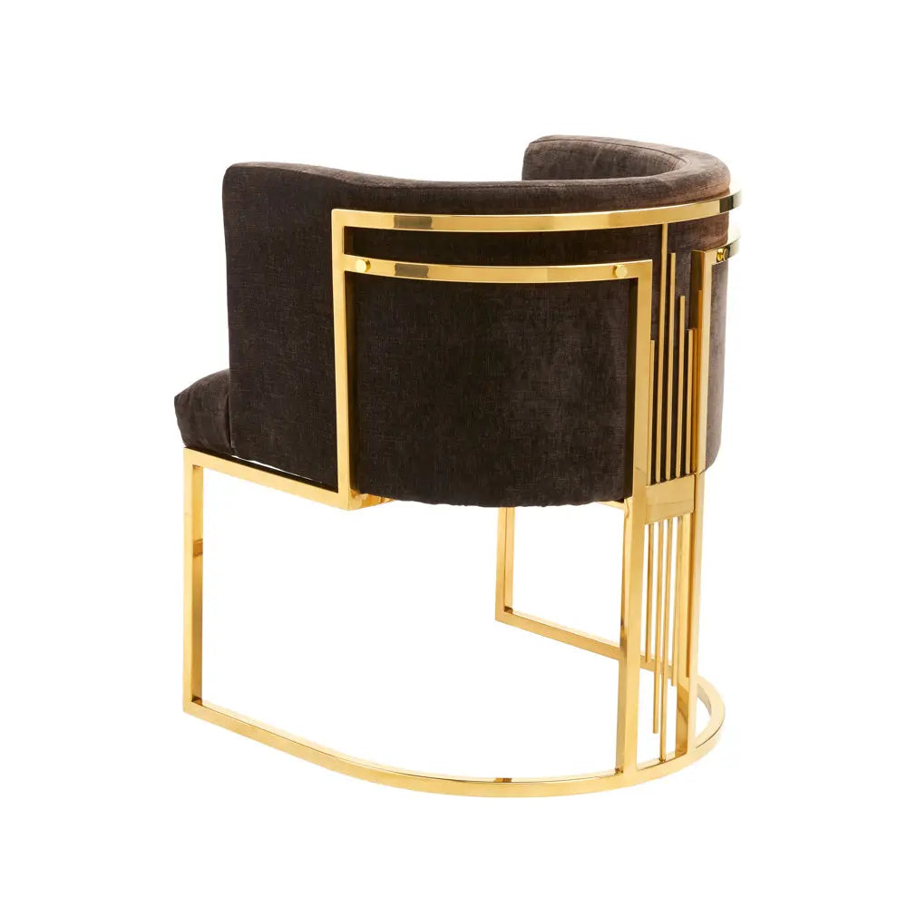 THEO Accent Chair - Gold - Complete Home