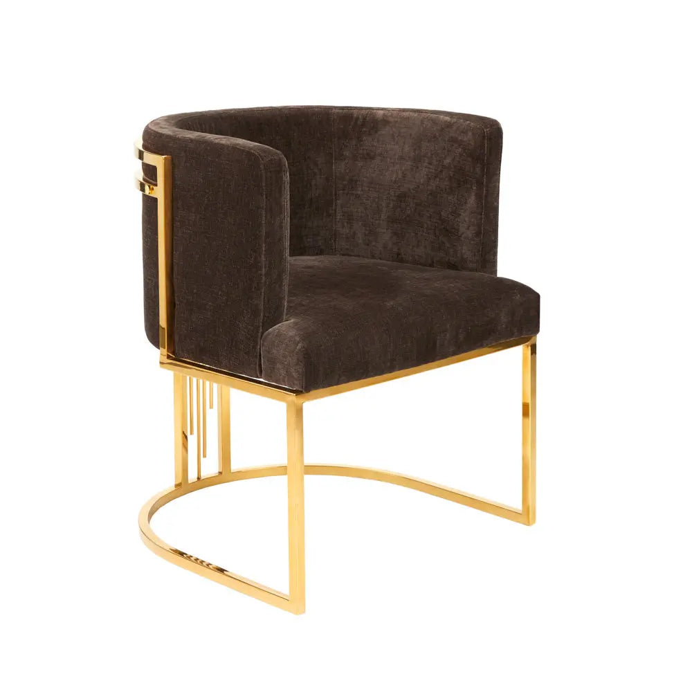 THEO Accent Chair - Gold - Complete Home