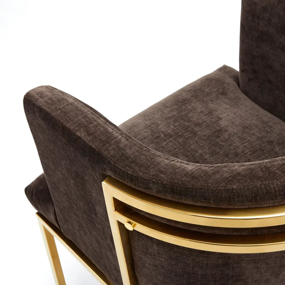 THEO Accent Chair - Gold - Complete Home