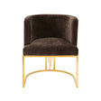 THEO Accent Chair - Gold - Complete Home