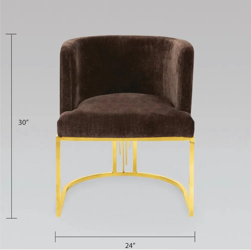 THEO Accent Chair - Gold - Complete Home