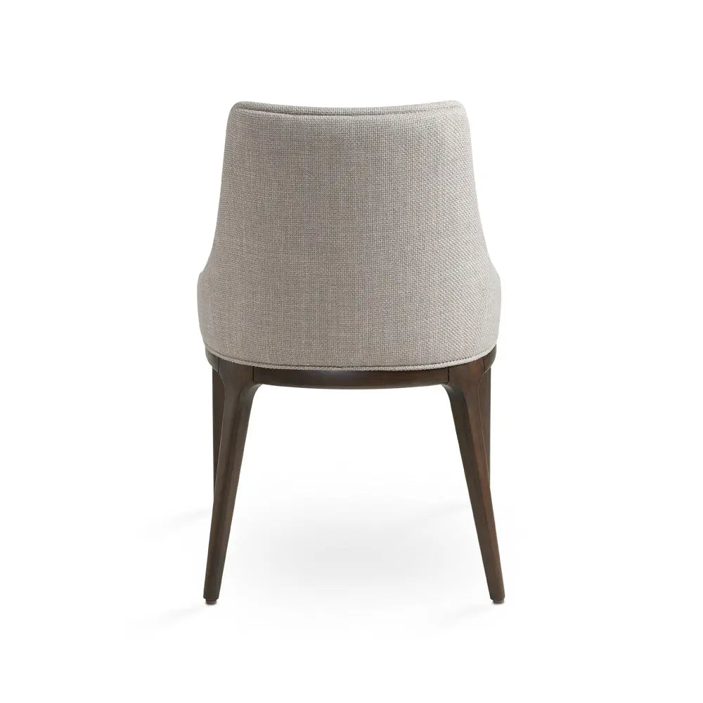 Emmett Dining Chair Grey Linen - Xcella Furniture