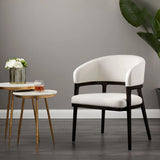 Erica Dining Chair in White Xcella