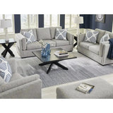 Ashley Evansley Sofa Set in Pewter Signature Design by Ashley