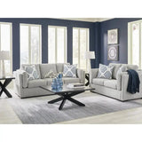 Ashley Evansley Sofa Set in Pewter Signature Design by Ashley