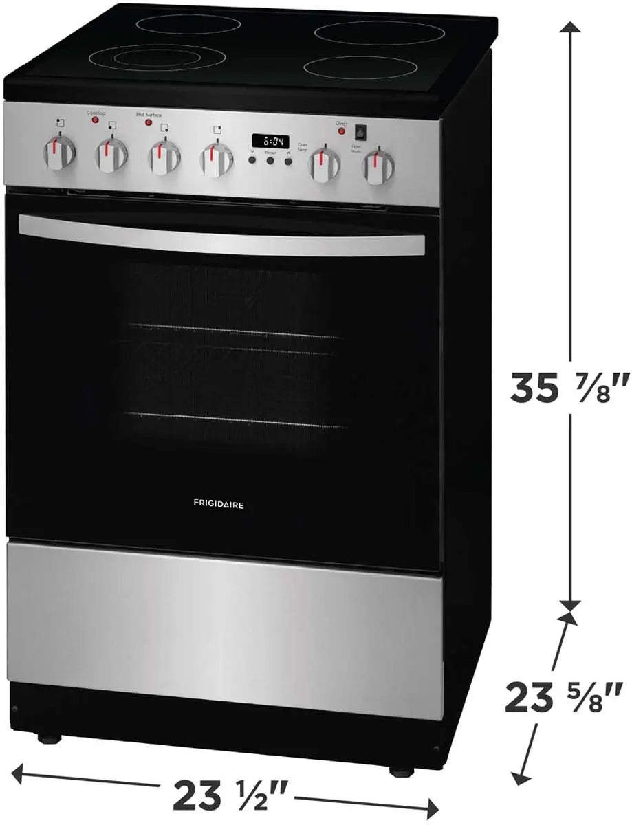 Frigidaire 24'' Freestanding Electric Range FCFE242CAS Frigidaire