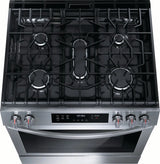 Frigidaire 30" Gas Range with Conviction Bake in Stainless Steel FCFG3083AS Frigidaire