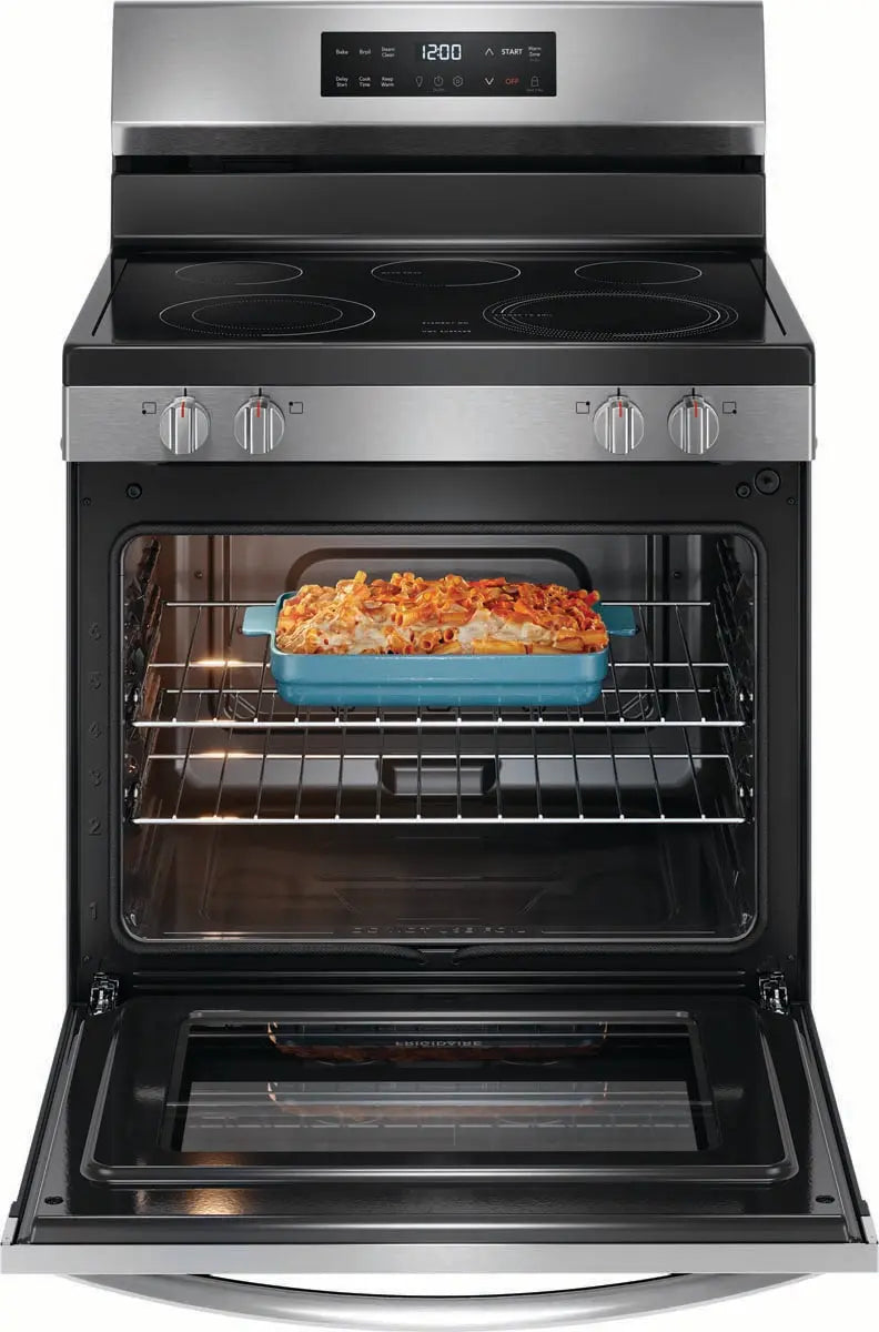 Frigidaire 30" 5.5 cu. ft. Electric Range in Stainless Steel FCRE306CAS Frigidaire