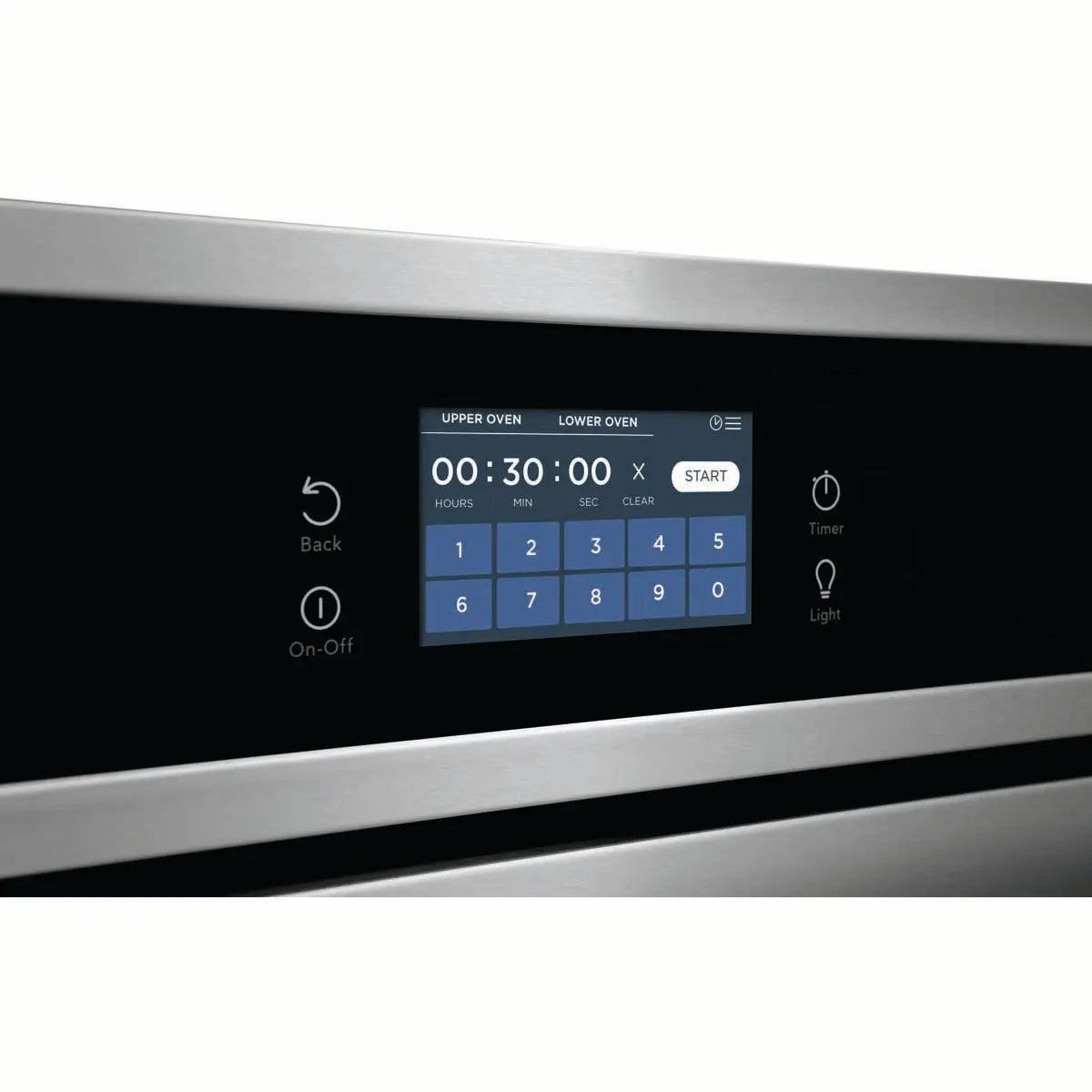 Frigidaire 30'' Double Electric Wall Oven with Fan Convection in Stainless Steel FCWD3027AS Frigidaire