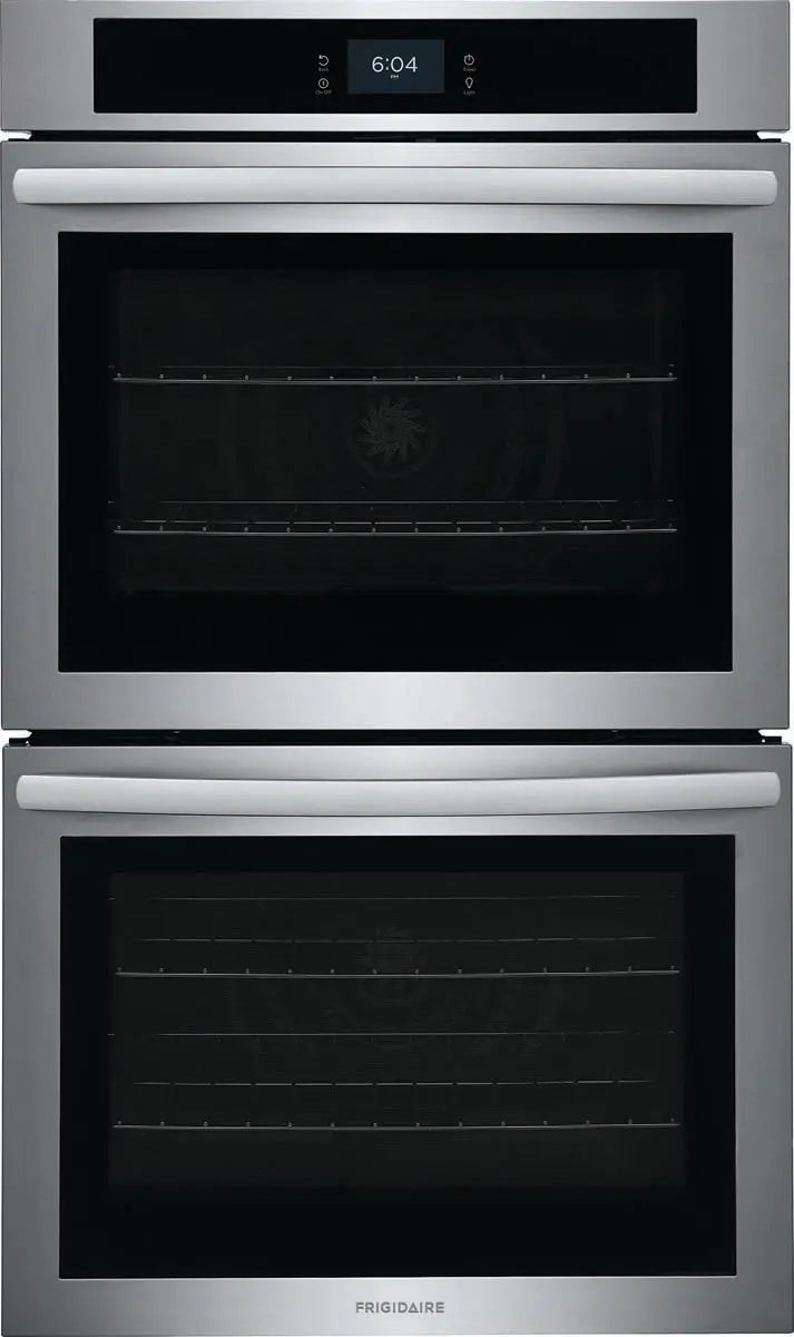 Frigidaire 30'' Double Electric Wall Oven with Fan Convection in Stainless Steel  FCWD3027AS Frigidaire