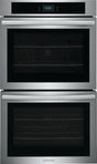 Frigidaire 30'' Double Electric Wall Oven with Fan Convection in Stainless Steel  FCWD3027AS Frigidaire