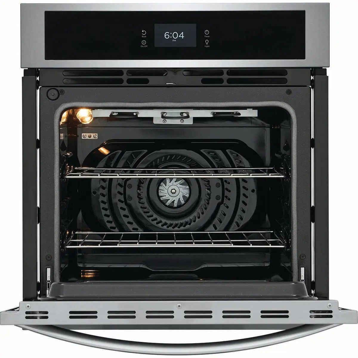 Frigidaire 27 inch Single Electric Wall Oven with Fan Convection in Stainless Steel FCWS2727AS Frigidaire