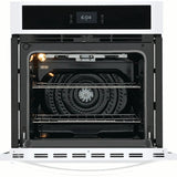 Frigidaire 27 inch Single Electric Wall Oven with Fan Convection in White FCWS2727AW Frigidaire