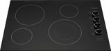 Frigidaire 30 inch 4-Element Electric Cooktop in Black FFEC3025UB - Complete Home Furnish