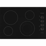 Frigidaire 30 inch 4-Element Electric Cooktop in Black FFEC3025UB Frigidaire