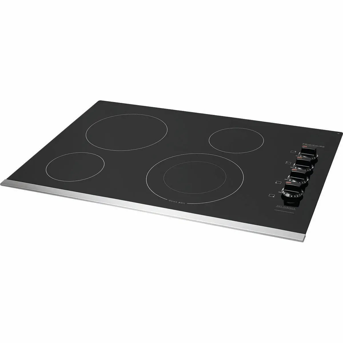 Frigidaire 30 inch 4-Element Electric Cooktop in Black FFEC3025US Frigidaire