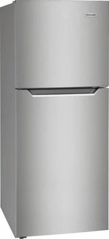 Frigidaire 24 inch 11.6 cu. ft. Top Freezer Apartment-Size Refrigerator in stainless steel FFET1222UV Frigidaire