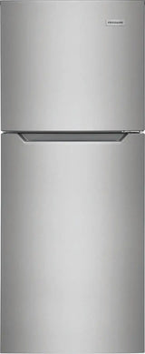 Frigidaire 24 inch 11.6 cu. ft. Top Freezer Apartment-Size Refrigerator in stainless steel FFET1222UV Frigidaire