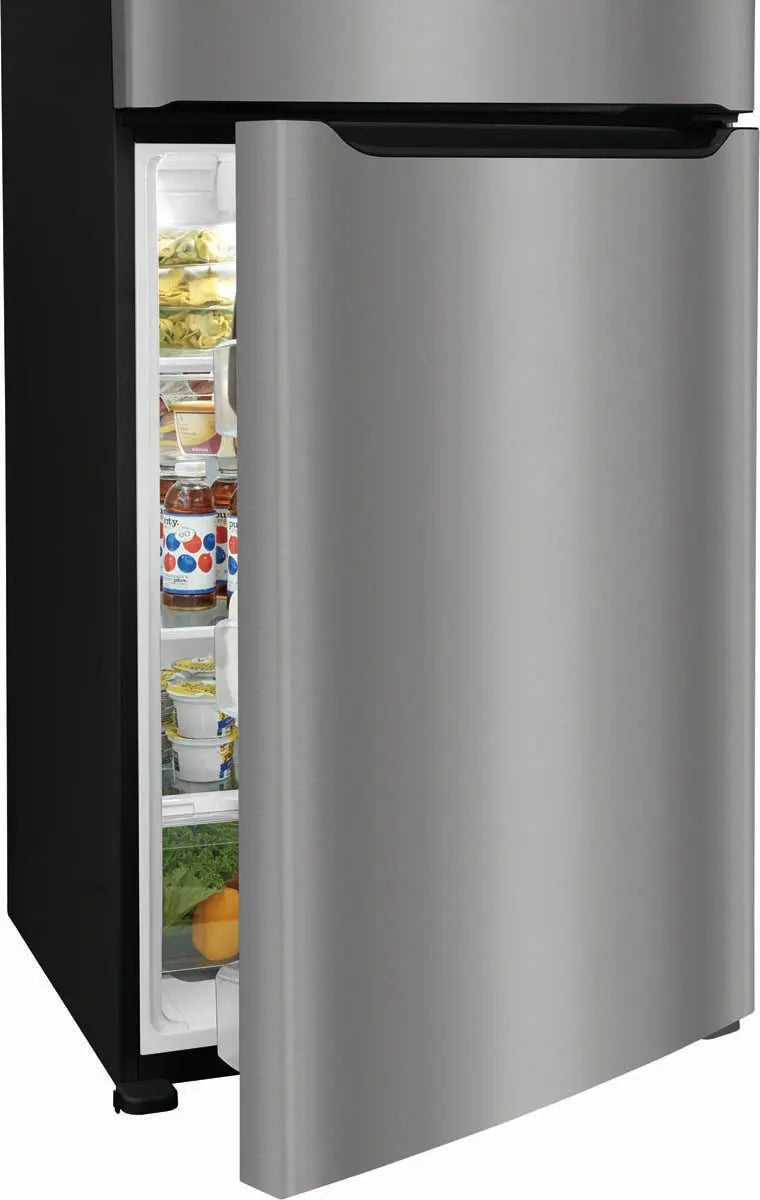 Frigidaire 30 Inch 20.0 cu. ft. Top Freezer Refrigerator in Stainless Steel FFTR2045VS Frigidaire