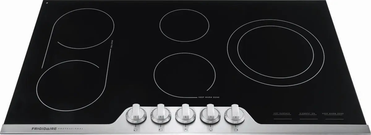 Frigidaire Professional 36 inch 5-Element Electric Cooktop in Stainless Steel FPEC3677RF Frigidaire Professional