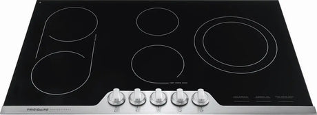 Frigidaire Professional 36 inch 5-Element Electric Cooktop in Stainless Steel FPEC3677RF Frigidaire Professional