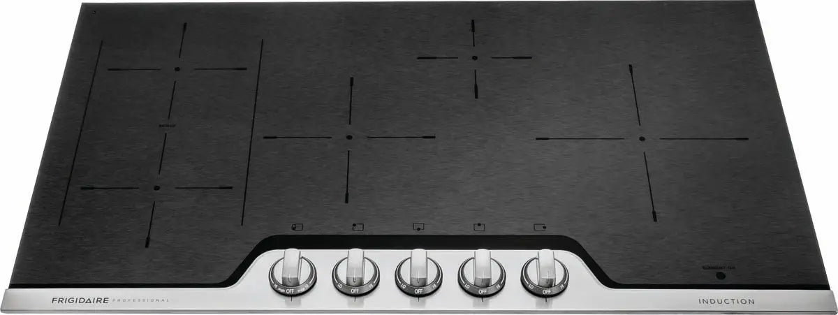 Frigidaire Professional 36 inch 5-Element Induction Cooktop in Stailness Steel FPIC3677RF - Complete Home Furnish