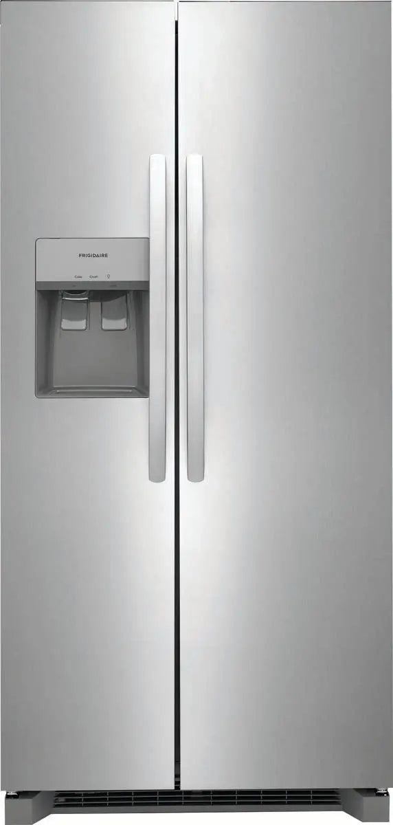 Frigidaire 22.3 Cu. Ft. Side-by-Side Refrigerator in Stainless Steel FRSS2323AS Frigidaire