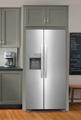 Frigidaire 22.3 Cu. Ft. Side-by-Side Refrigerator in Stainless Steel FRSS2323AS Frigidaire