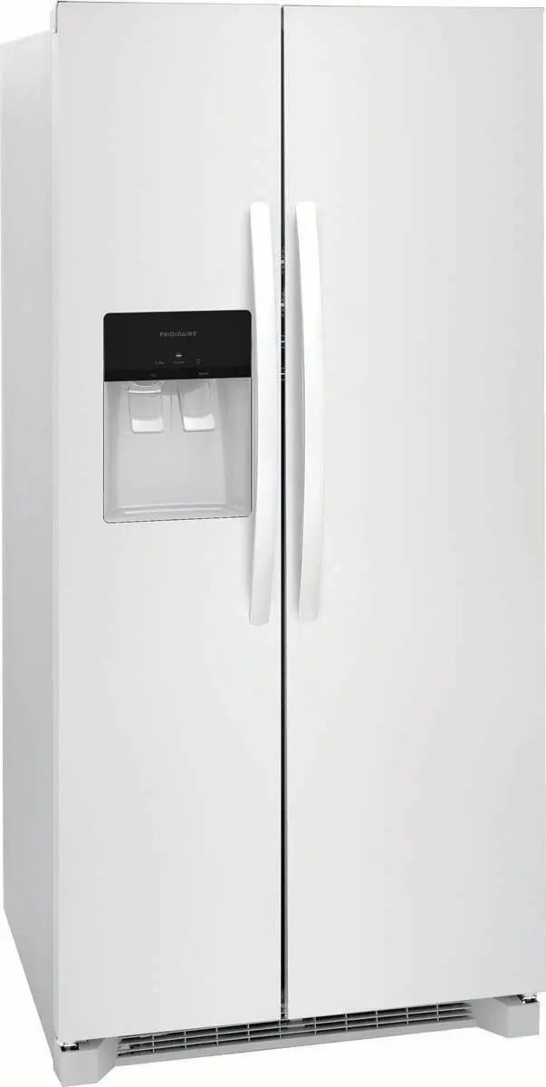 Frigidaire 22.3 Cu. Ft. Side-by-Side Refrigerator in White FRSS2323AW Frigidaire