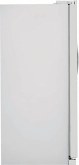 Frigidaire 22.3 Cu. Ft. Side-by-Side Refrigerator in White FRSS2323AW Frigidaire