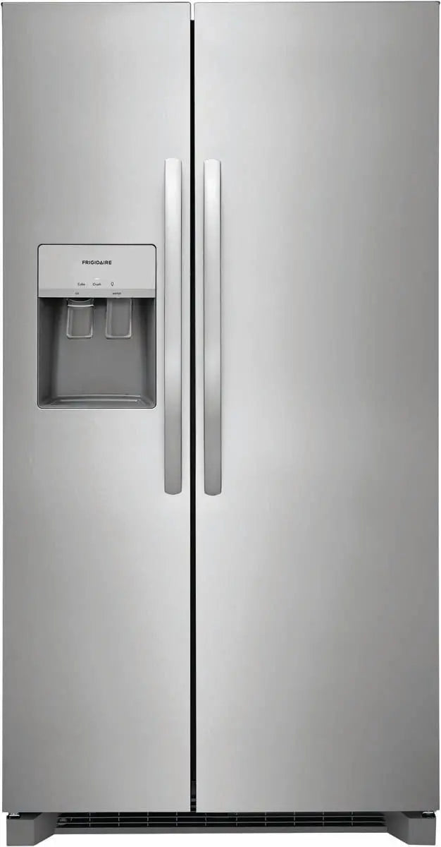 Frigidaire 36 Inch 25.6 Cu. Ft. Standard Depth Side by Side Refrigerator FRSS2623AS Frigidaire