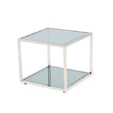 CASPIAN Silver End Table - Complete Home Furnish