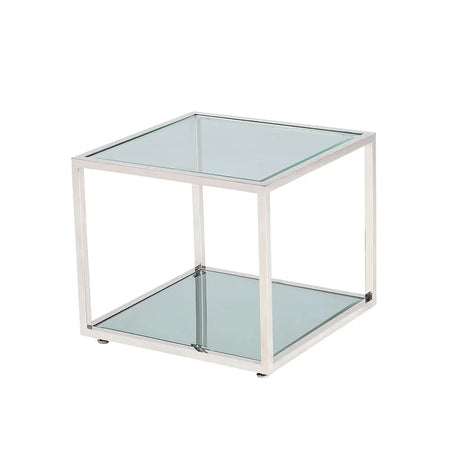 CASPIAN Silver End Table - Complete Home Furnish