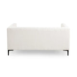 Florian Boucle Loveseat in off-white Xcella