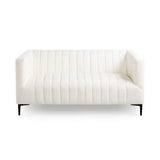 Florian Boucle Loveseat in off-white Xcella