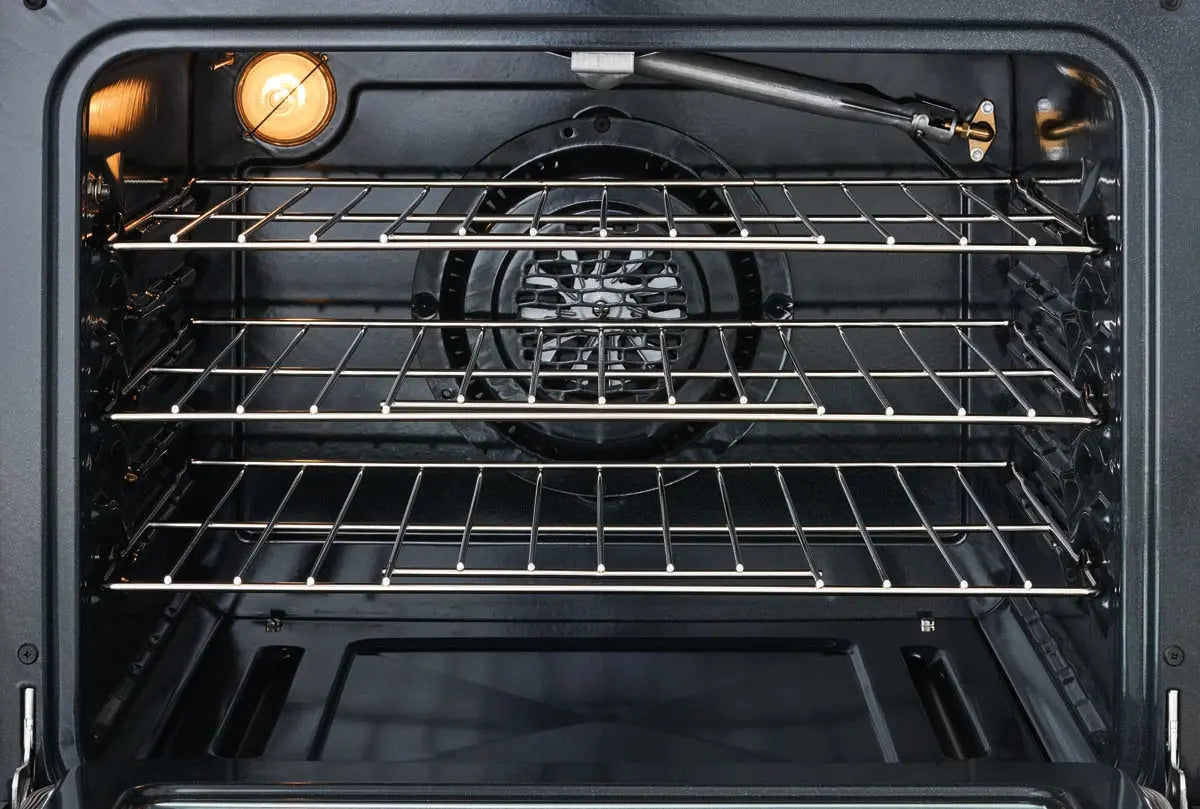 Frigidaire 30 inch 5.0 cu. ft. Gas Range with Air Fry in Black Stainless Steel GCRG3060AD - Complete Home Furnish