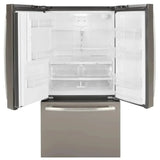 (Open Box) GE Appliances 36 inch French Door Refrigerator in Slate GFE26JMMES GE Appliances